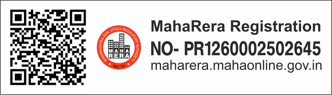 MahaRERA Registration NO- PR1260002502645